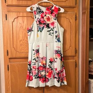 Gianni Bini mint floral dress size Large